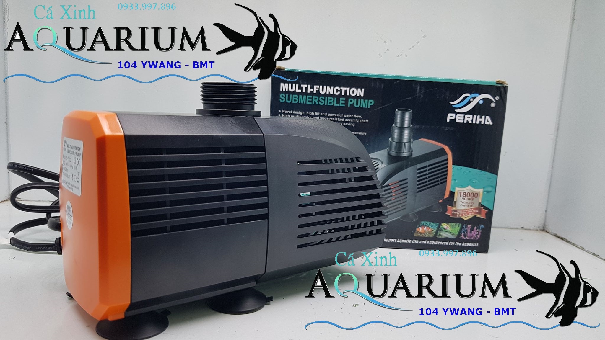 Máy Bơm hồ cá Periha 6200 cho bể cá