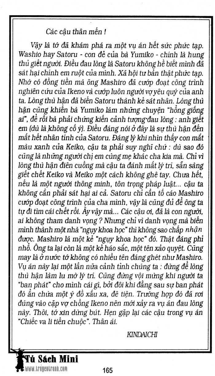 thám tử kindaichi (bản đẹp) chapter 168 38