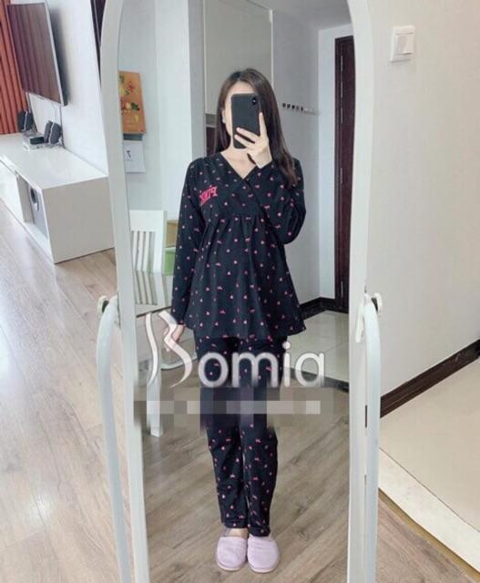 Bộ Pink bầu và sau sinh chất đẹp