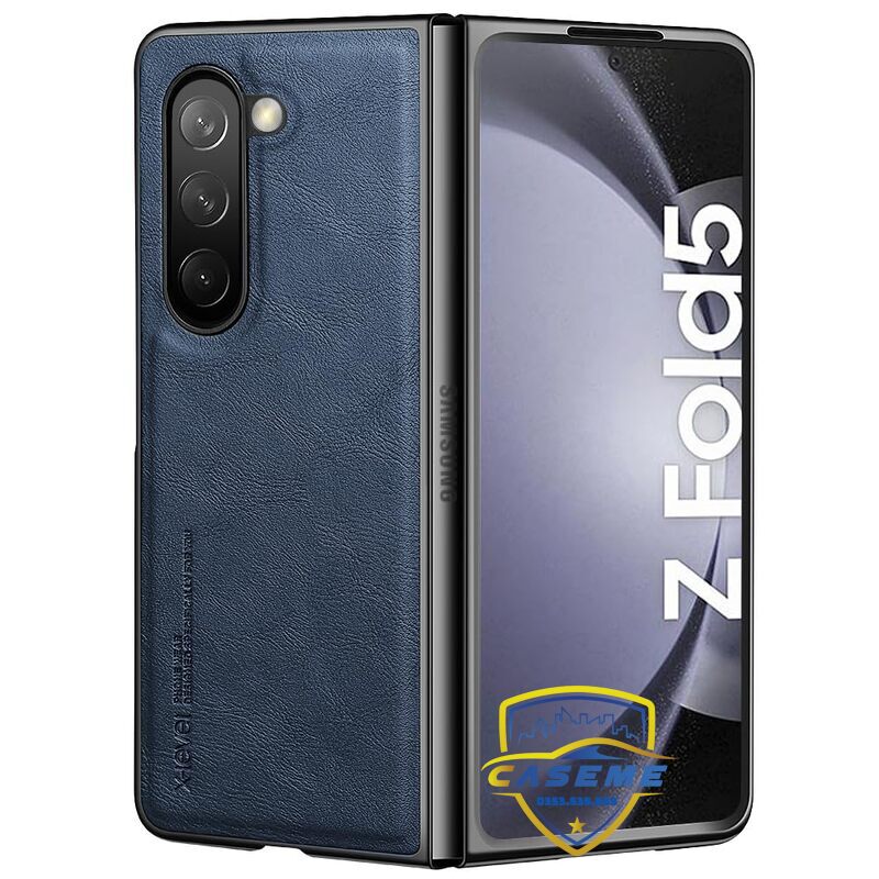 Ốp lưng da dành cho Samsung Galaxy Z Fold5 hàng chính hãng X-Level cao cấp