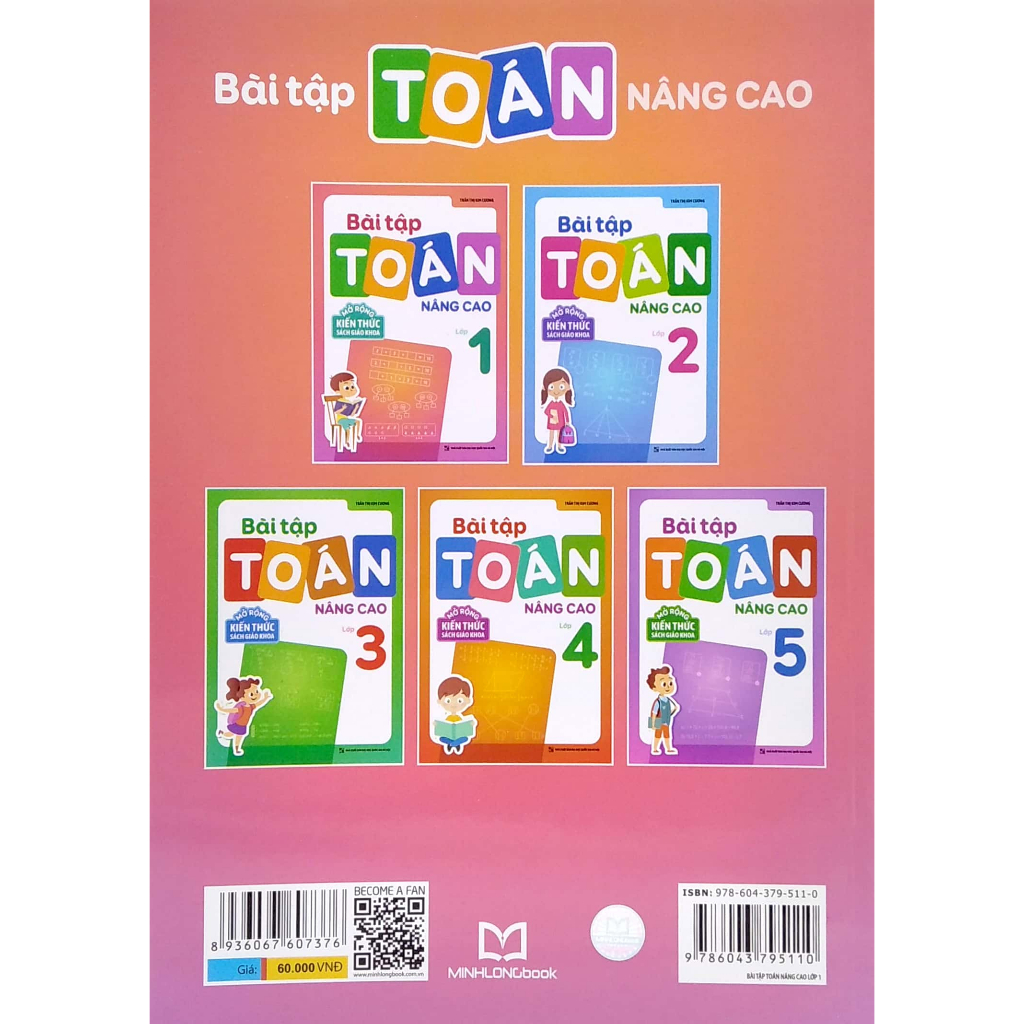 Sách - Bài Tập Toán Nâng Cao Lớp 1 (ML)