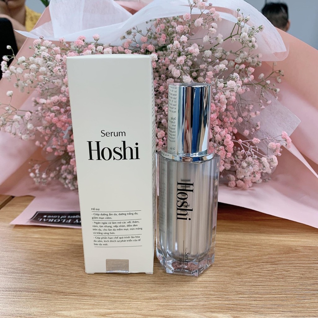 Serum Dưỡng Ẩm, Dưỡng Trắng, Giảm Mụn Viêm Hoshi Nhật Bản