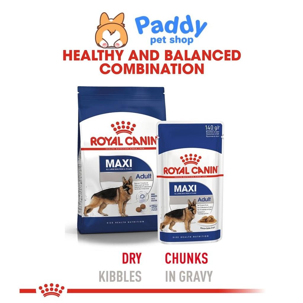 [1kg] Royal Canin Maxi Adult Hạt Cho Chó Trưởng Thành Giống Lớn (26-44kg)