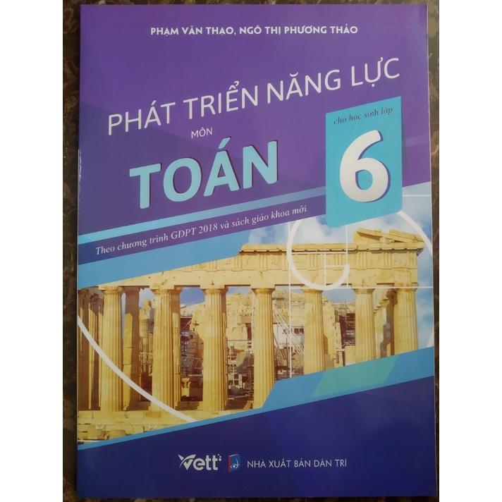 Sách - Phát triển năng lực môn toán cho học sinh lớp 6