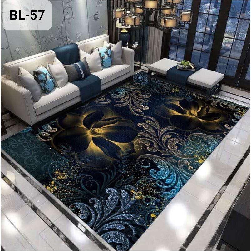 Thảm Sàn Bali Trải Sàn Trang Trí Cao Cấp 1m6 x 2m3 - Thảm Lì Bali Hàng Đẹp