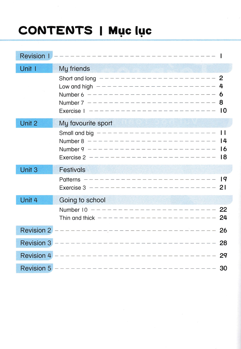 Toán Song Ngữ Tiền Tiểu Học - Activity Book - Sách Luyện Tập 2 _NN