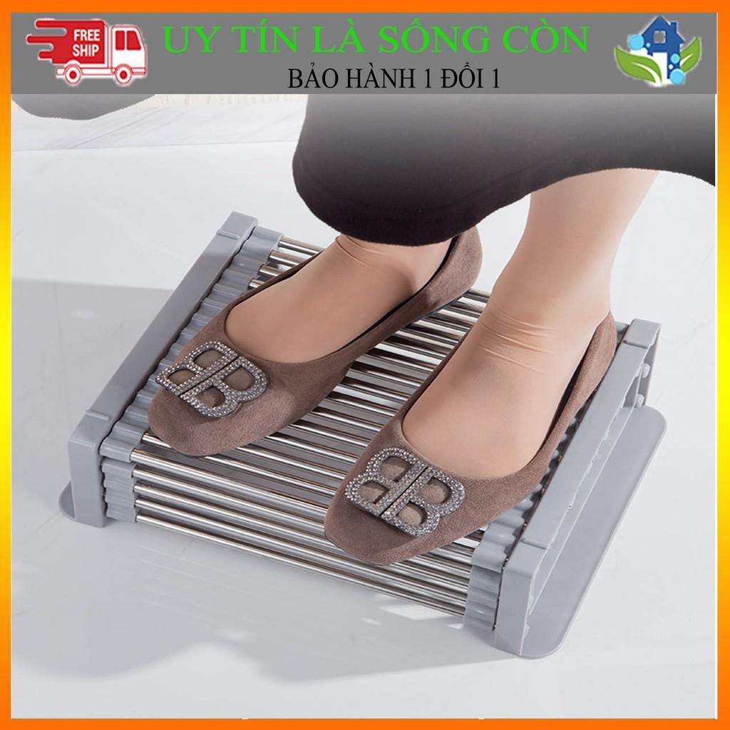 Gía khay đựng bát đĩa hoa quả có thể co giãn được đặt trên bồn rửa bát tiện lợi