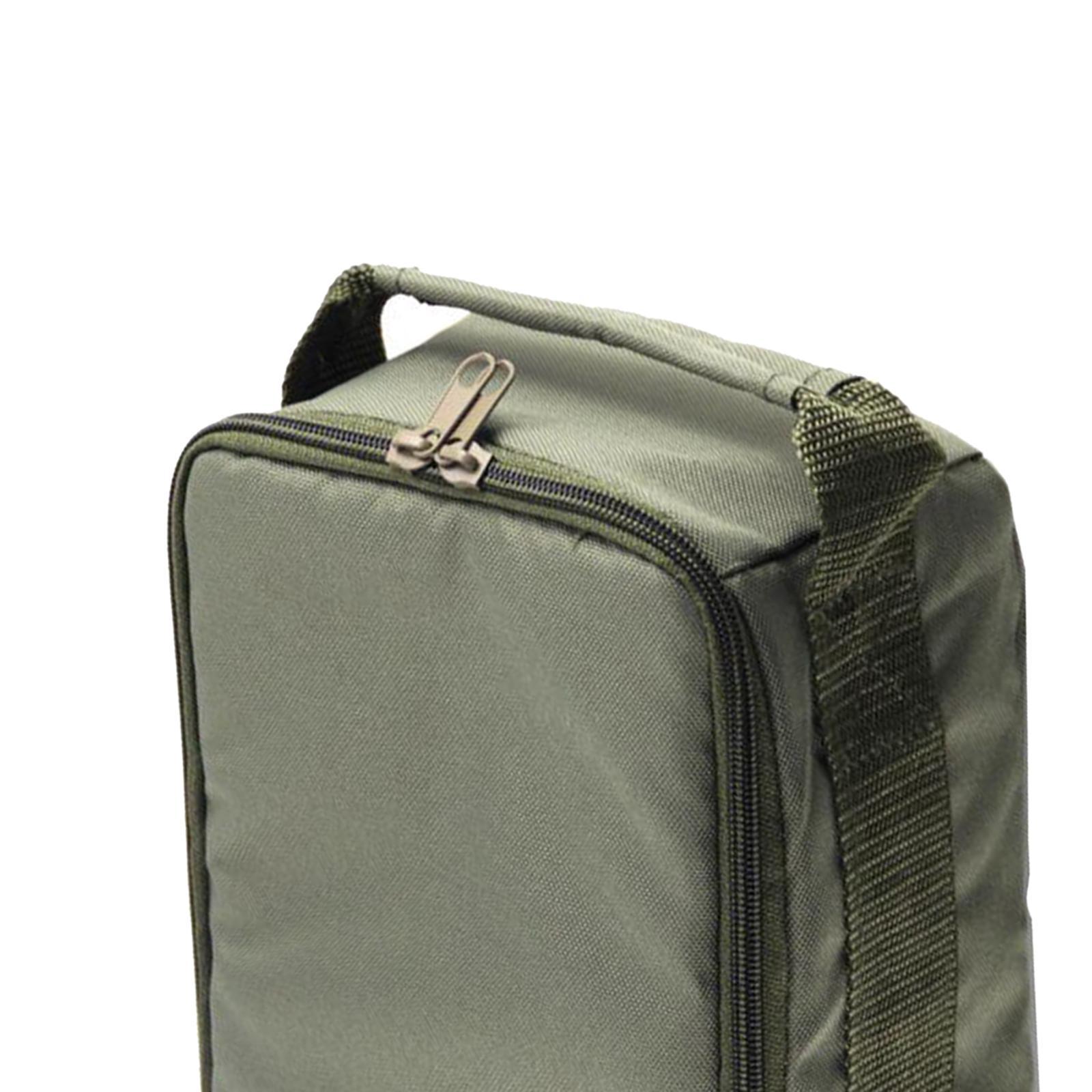 2xFishing Tackle Bag Pack Fishing Reel Lure Gears Storage Organizer Case for Bag