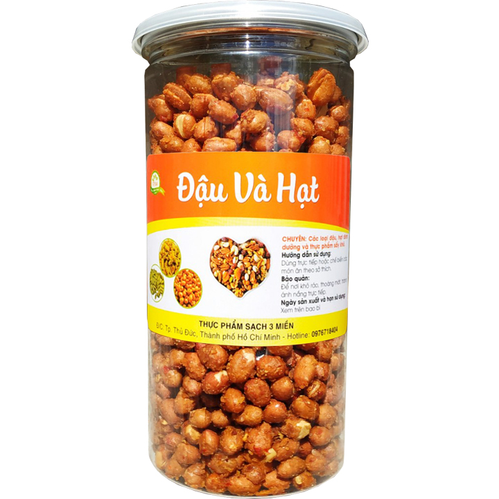 COMBO 2 HŨ 1KG ĐẬU PHỘNG TỎI ỚT THƠM NGON