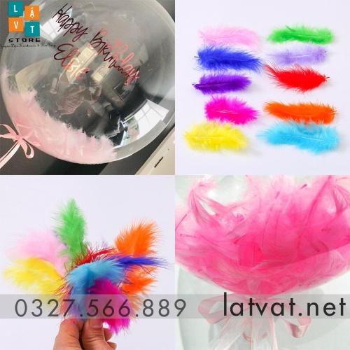 Lông Vũ Mềm Mịn Nhiều Màu dùng trong sáng tạo Resin Handmade, sử dụng làm Dreamcatcher, quà tặng ý nghĩa