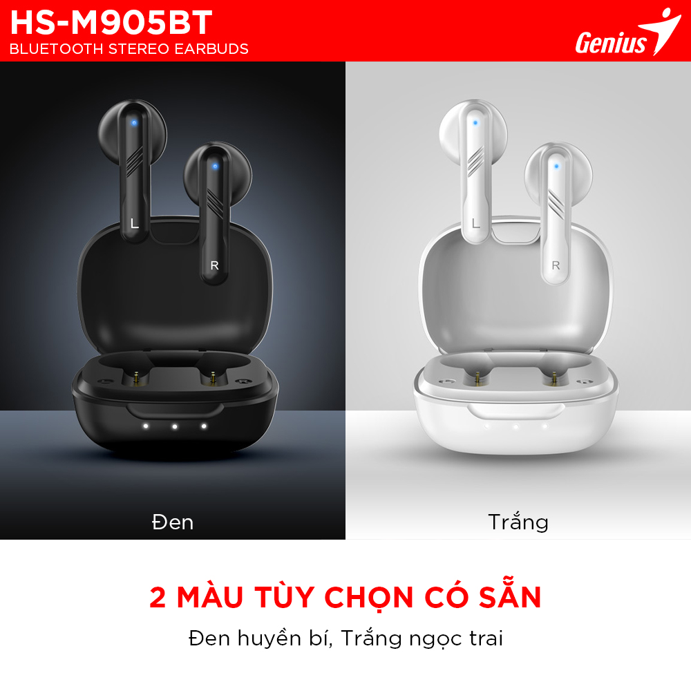 Tai nghe Bluetooth GEMIUS HS-M905BT - HÀNG CHÍNH HÃNG BẢO HÀNH 24 THÁNG