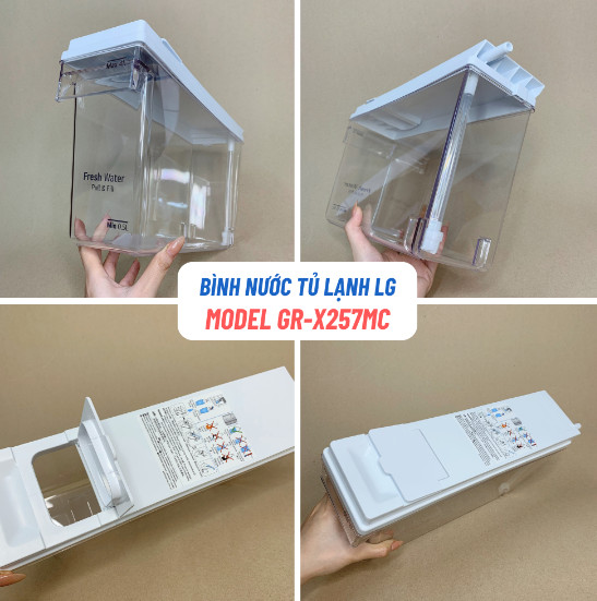HỘP CHỨA NƯỚC LÀM ĐÁ TỦ LẠNH LG INVERTER SIDE BY SIDE – HÀNG CHÍNH HÃNG