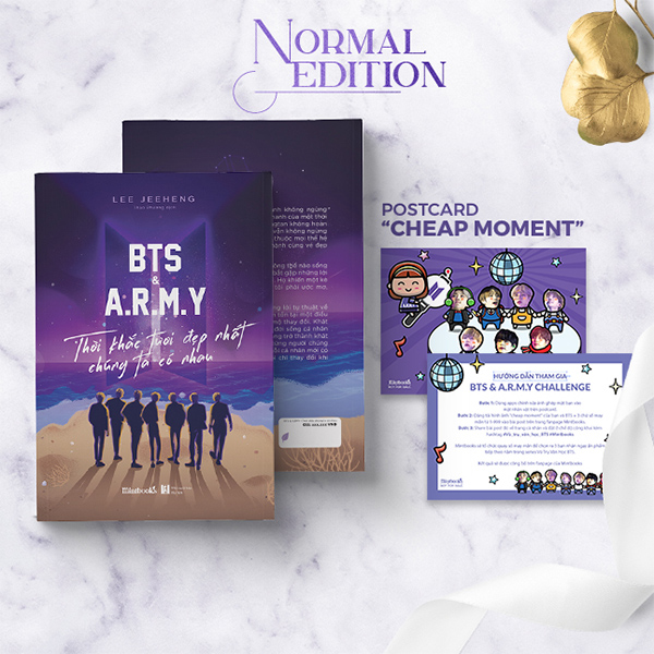 BTS &amp; A.R.M.Y Thời Khắc Tươi Đẹp Nhất Chúng Ta Có Nhau - Bản Thông Thường (Tặng kèm: 1 Postcard BTS &amp; A.R.M.Y Challenge)