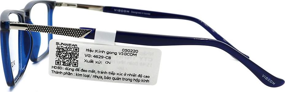 Gọng kính chính hãng Vigcom VG4629