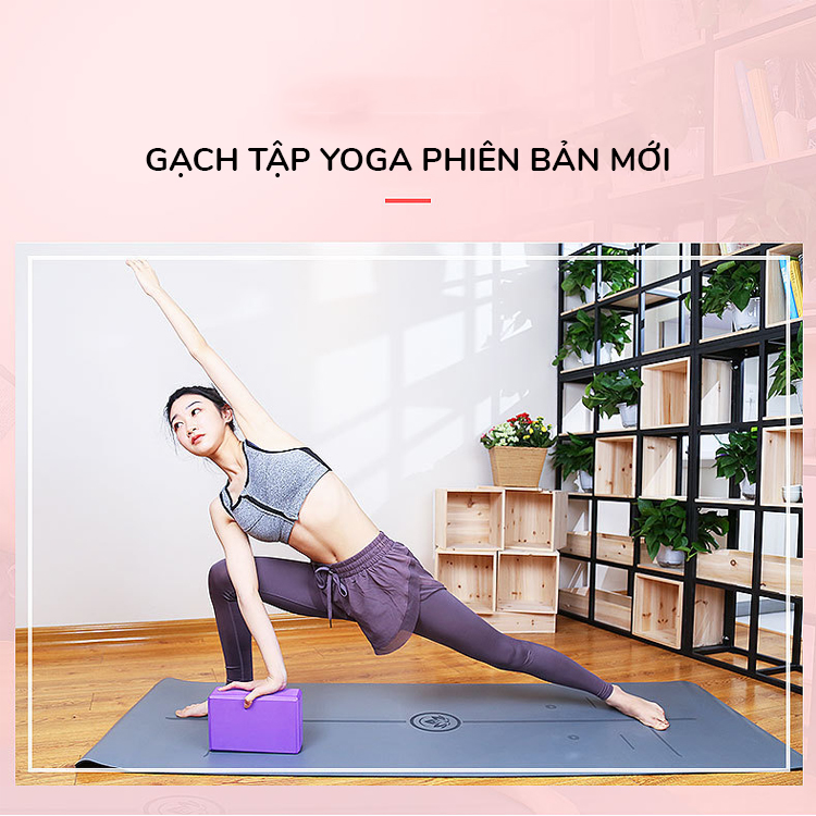 Gạch tập, gối tập yoga cao cấp, dụng cụ tập Yoga tại nhà TOPBODY