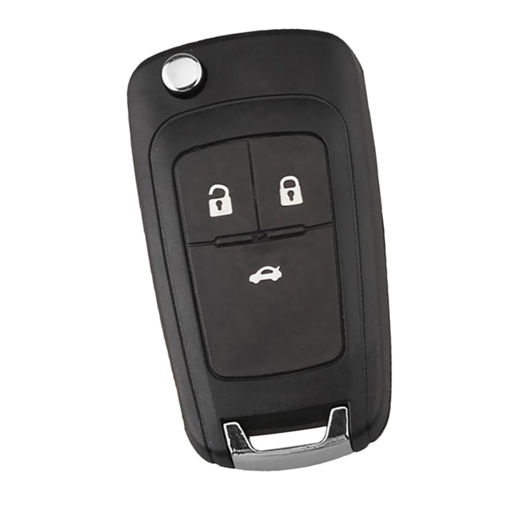 Uncut Remote Key Fob 3 Button 433MHz ID46 Chip for Chevrolet Cruze Orlando