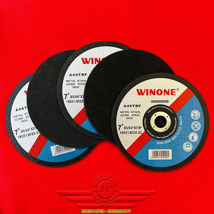 COMBO 5 Đá Cắt Sắt Thép Inox 180mm