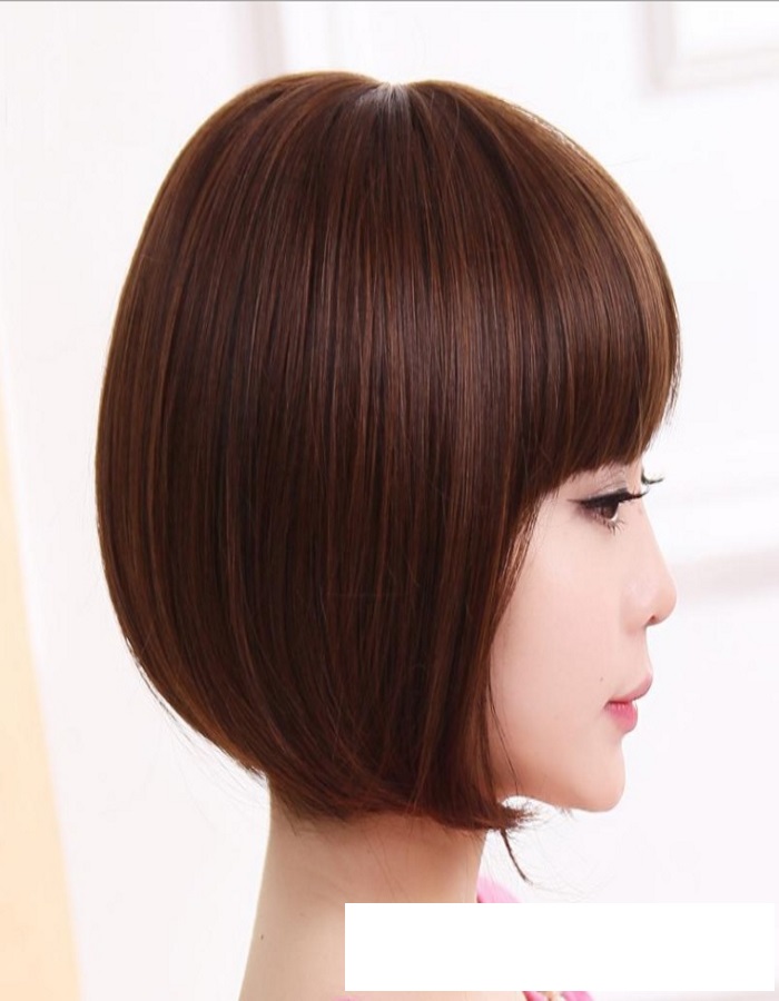 Tóc giả nữ hàn quốc tặng kèm lưới T39