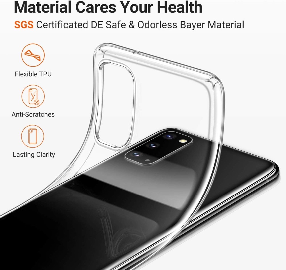 Ốp lưng dẻo silicon cho Samsung Galaxy A21s hiệu Ultra Thin  - Hàng nhập khẩu