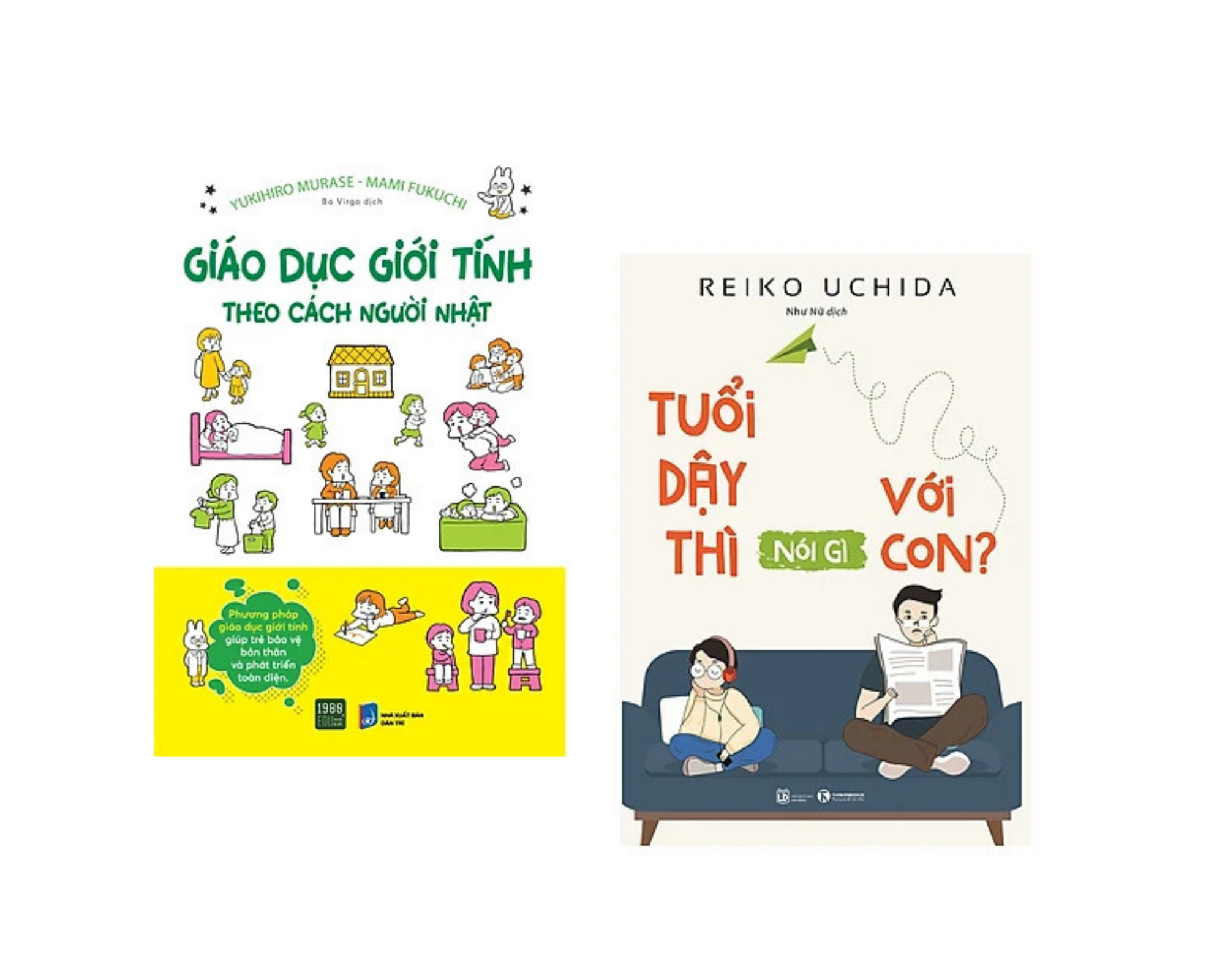 Combo 2Q Giáo Dục Con Trẻ: Tuổi Dậy Thì Nói Gì Với Con? + Giáo Dục Giới Tính Theo Cách Người Nhật (Tặng Kèm Bookmark)