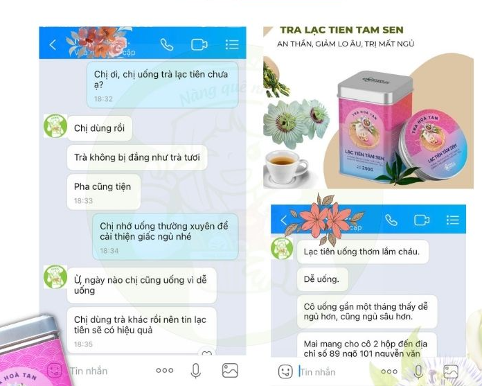 Trà Lạc Tiên Tâm Sen hòa tan Hygie 250gr giúp giảm căng thẳng ngủ ngon