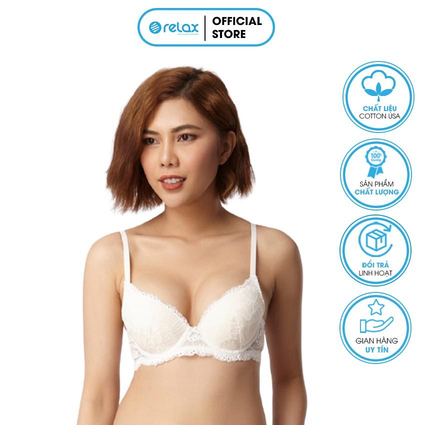 Áo ngực nữ cotton RAY018 áo lót thoáng mát, có gọng tôn dáng vòng 1 tròn đầy quyến rũ - RELAX