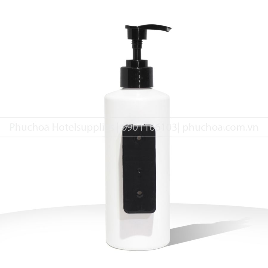 Bình dầu gội dầu tắm khách sạn gắn tường ẩn 380ml
