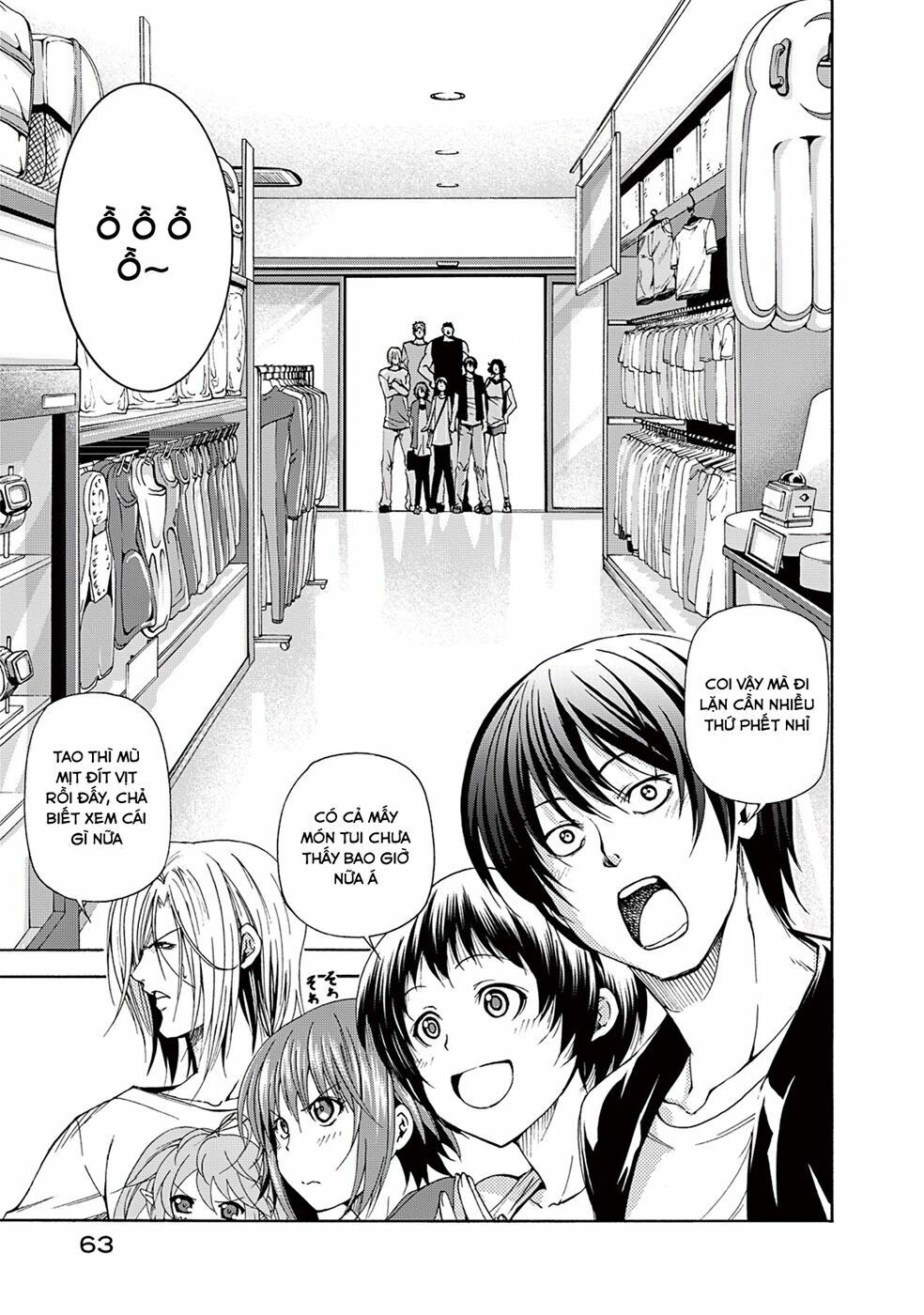 cô gái thích lặn - grand blue chapter 15 7