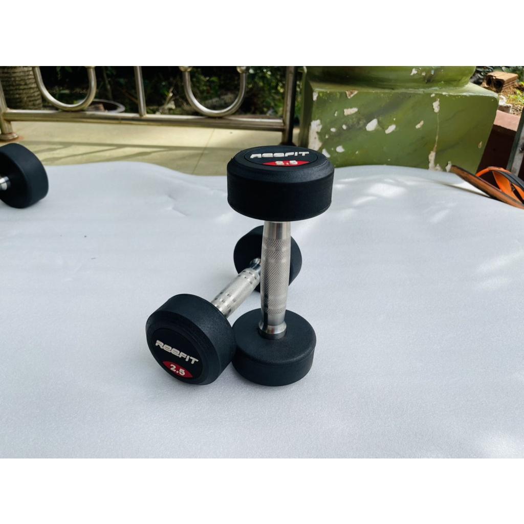 Bộ 2 tạ tay cao su REEFIT 2.5kg