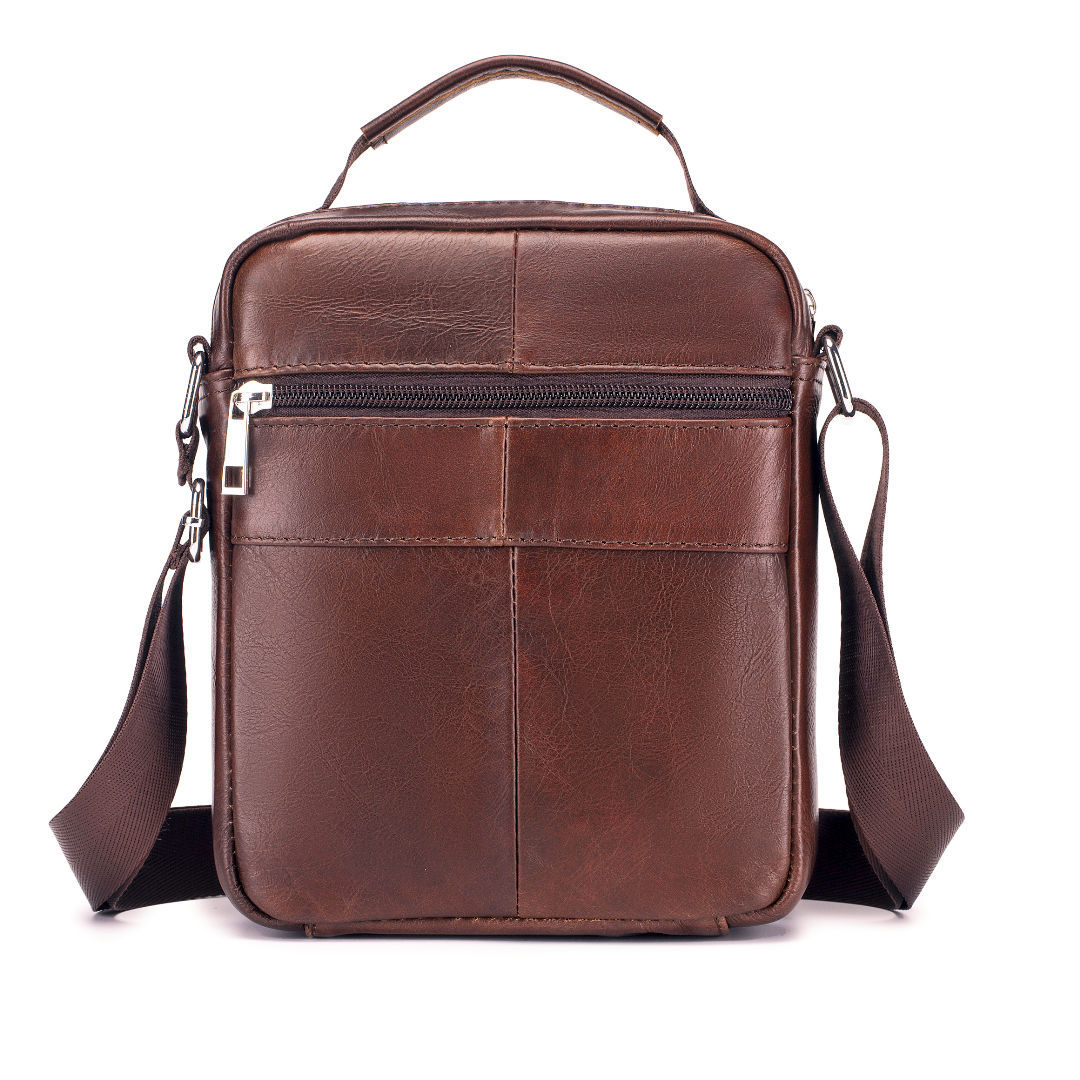 Túi đeo chéo nam DA BÒ THẬT – BEE GEE DCN9398