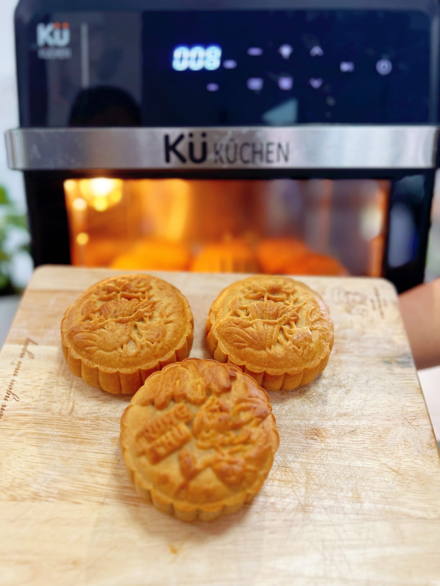 Nồi Chiên Không Dầu Kết Hợp Nồi Hấp - KUCHEN ĐỨC -  KU PCL2228 - 15 Lít - Hàng chính hãng.