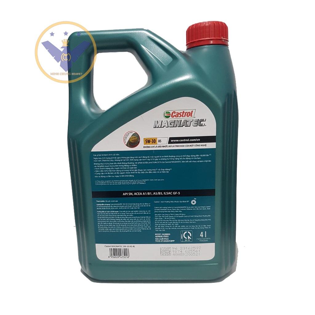 Dầu nhớt Castrol Magnatec Professional A5 5W-30 tổng hợp toàn phần Can 4l