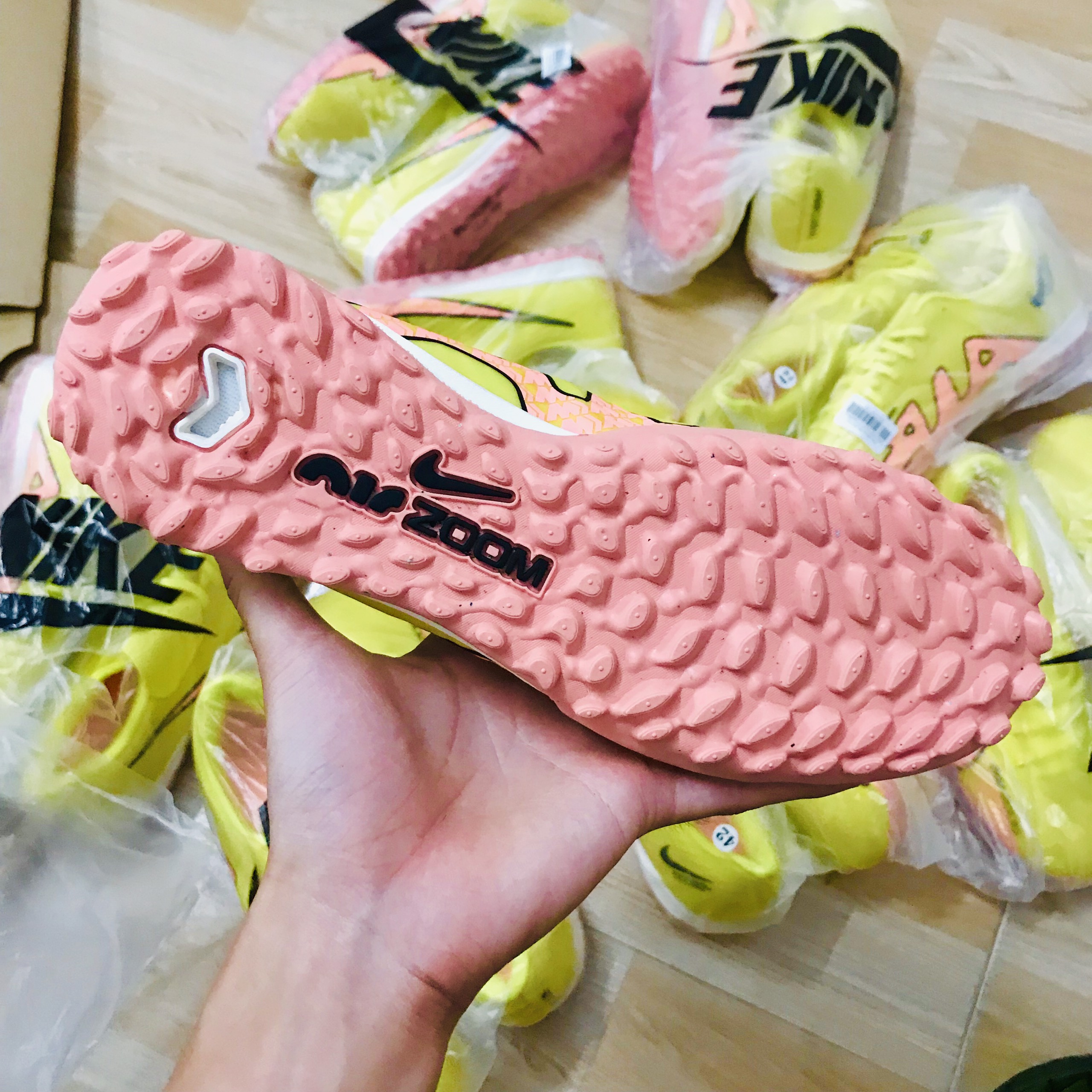 Giày đá bóng NK Zoom Mercurial Vapor 15 Academy TF chuyên sân 5, 7 người