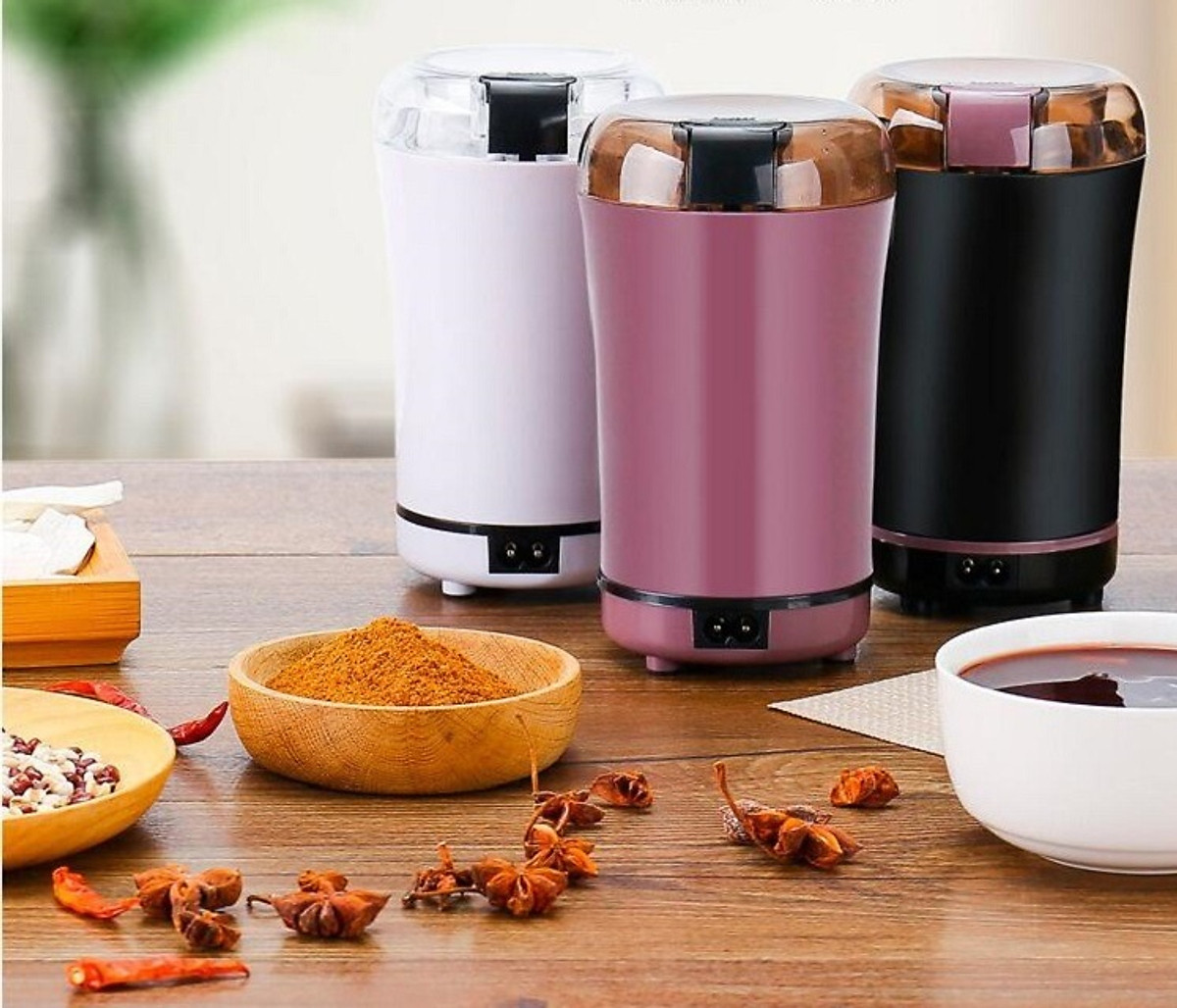Máy xay cafe mini đa năng siêu tiện dụng cầm tay