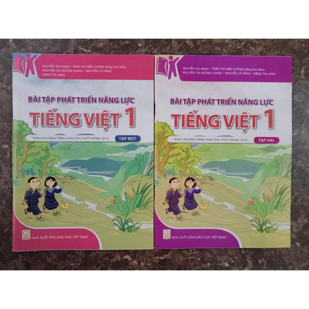 Sách - Combo Bài tập phát triển năng lực môn Tiếng Việt lớp 1 - Theo chương trình giáo dục phổ thông 2018