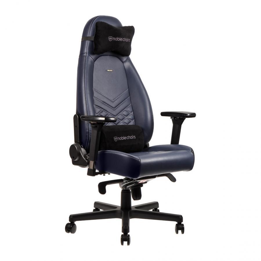 Ghế Chơi Game NobleChairs ICON – REAL LEATHER - Hàng Chính Hãng