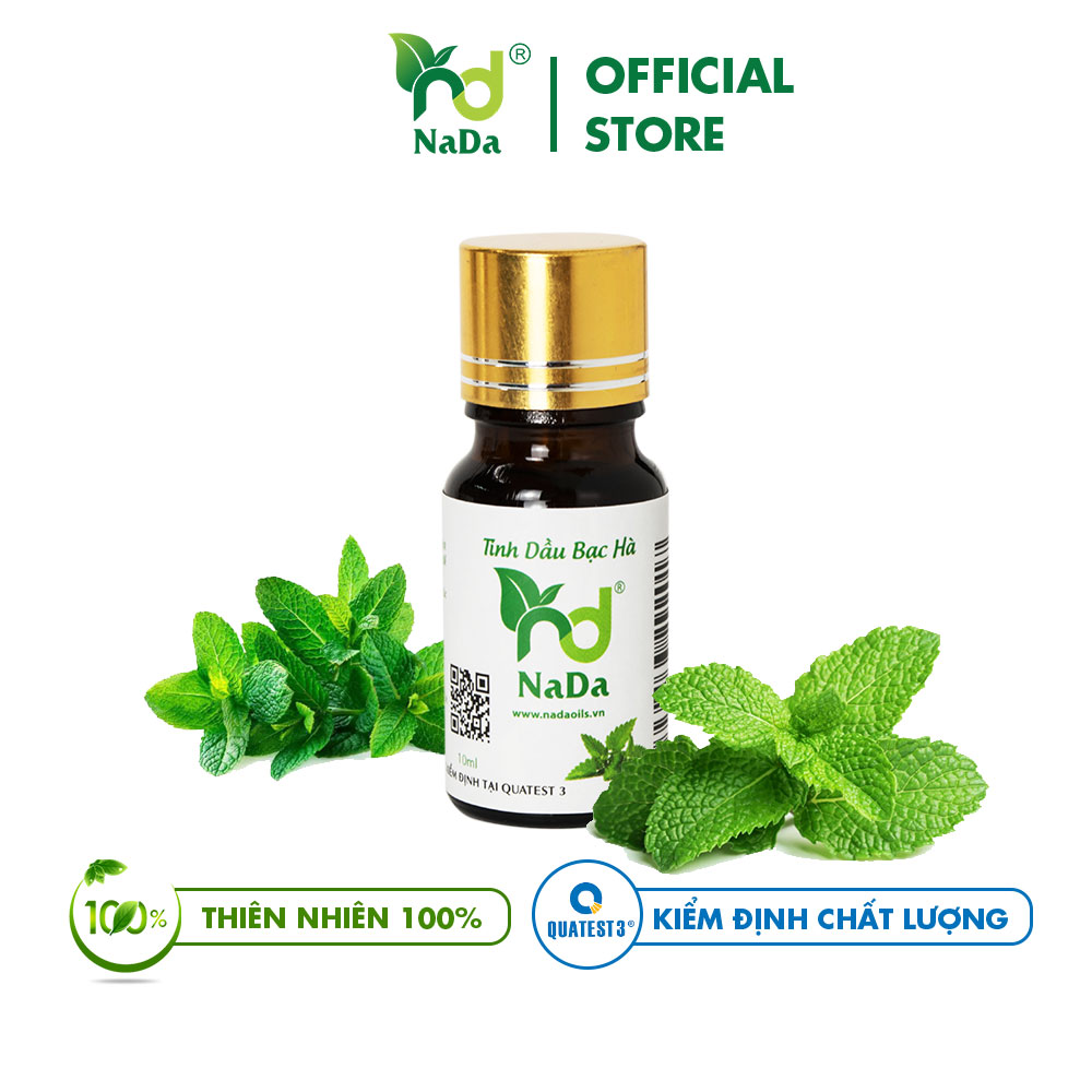 Tinh dầu bạc hà nguyên chất Nada Oils