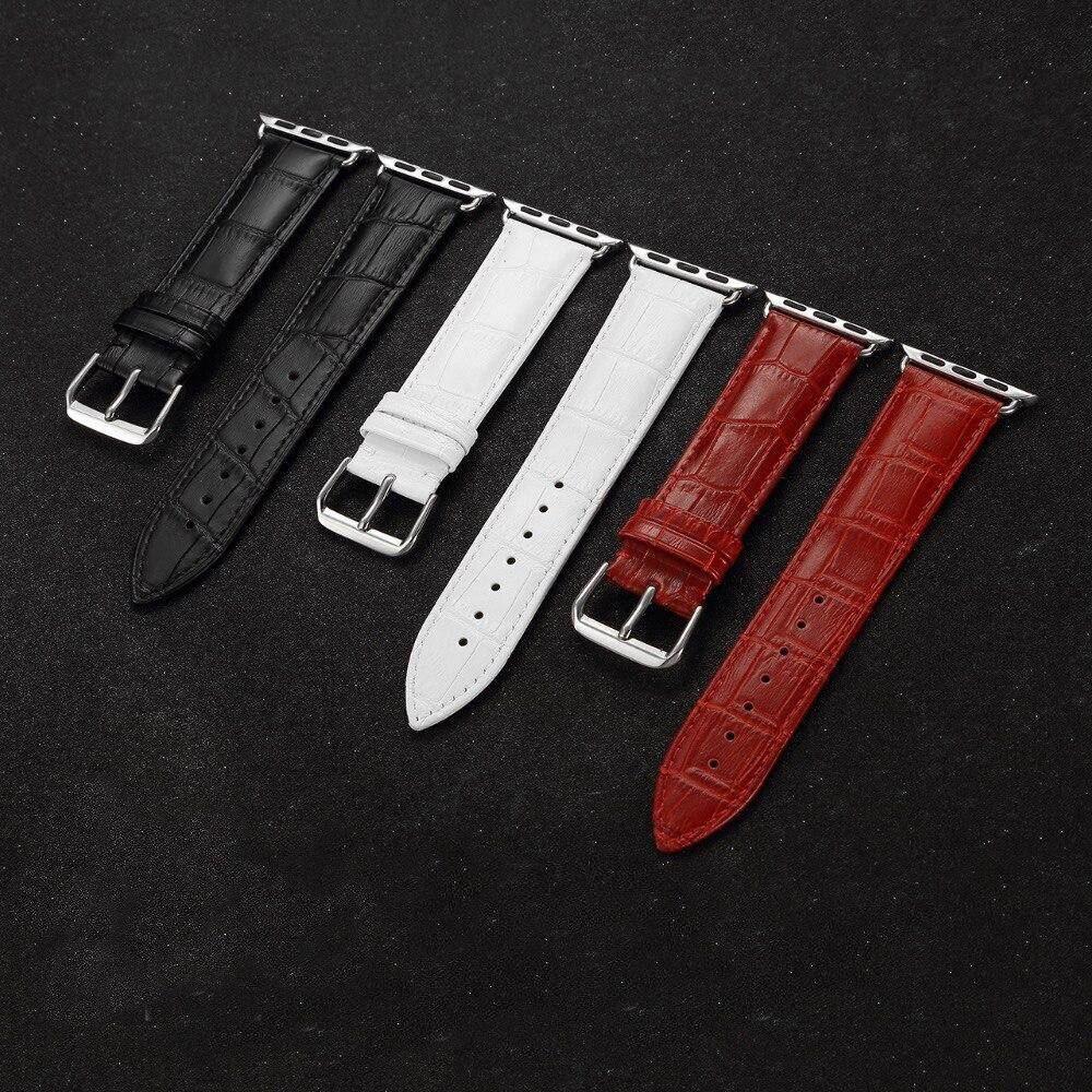 Dây da bò thật series 3 4 5 6 7 se size mặt 38mm 40mm 42mm 44mm