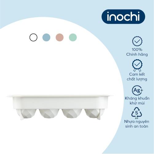 Khay đá tròn Inochi 4 viên Inochi màu Trắng/Xanh/Hồng