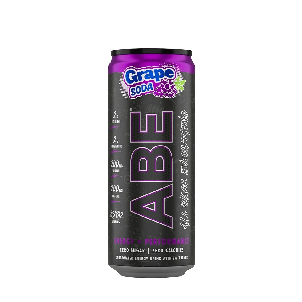 Applied Nutrition ABE Lon Pre-Workout Dạng Nước (330ml) Hỗ Trợ Tăng Sức Mạnh Sức Bền, Tập Trung Trước Tập | Nhập Khẩu Anh