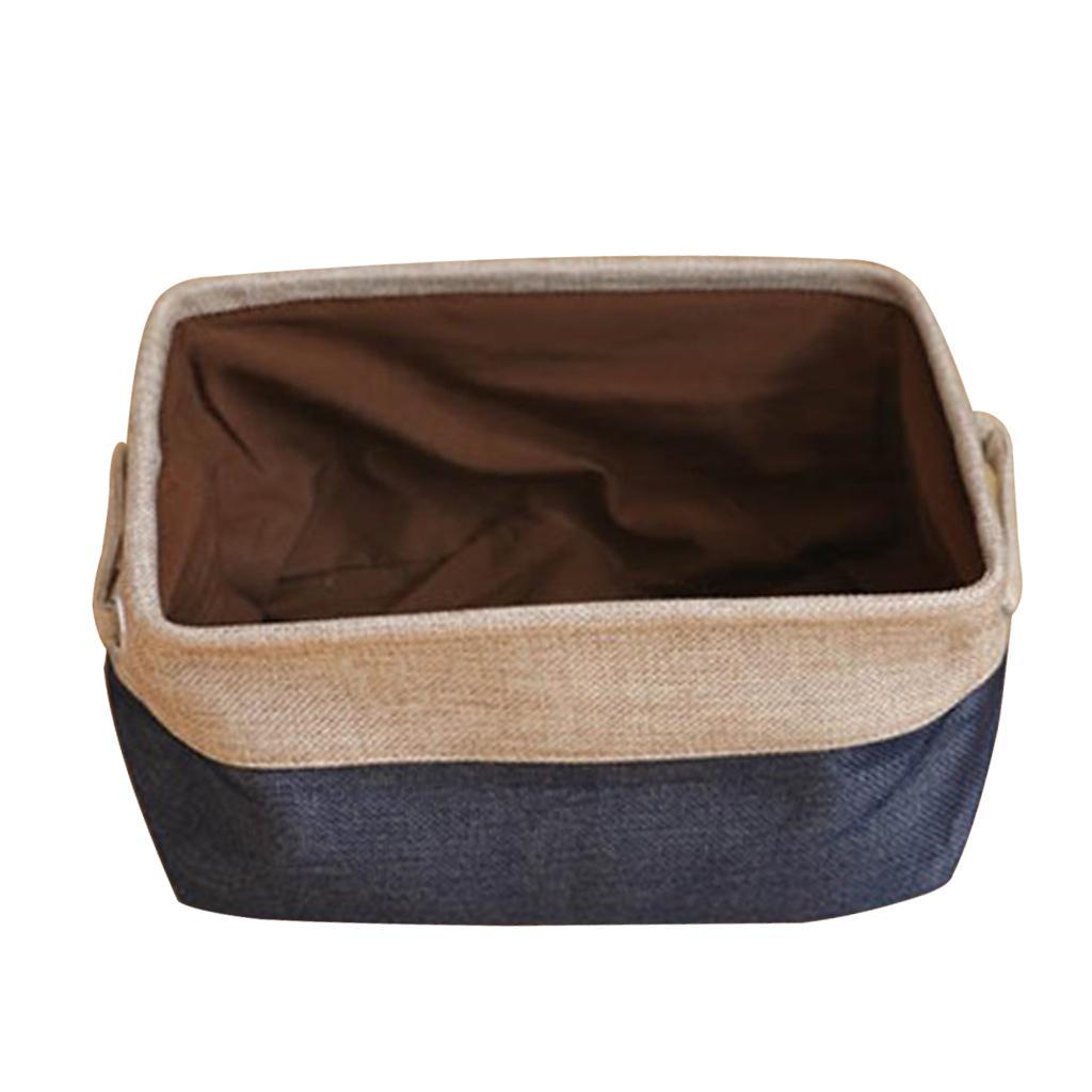 Folding Storage Basket Clothes Laundry Hamper Toys Bucket Organizer