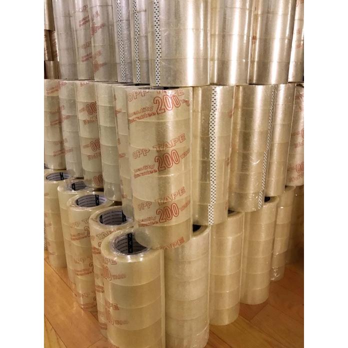 Băng Keo Trong , Đục 5cm 200Yard - 6 Cuộn / Cây