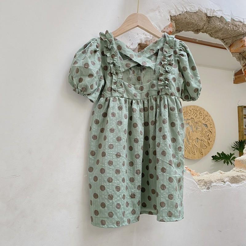 ĐẦM XÔ CHẤM BI DÂY CHÉO SAU LƯNG