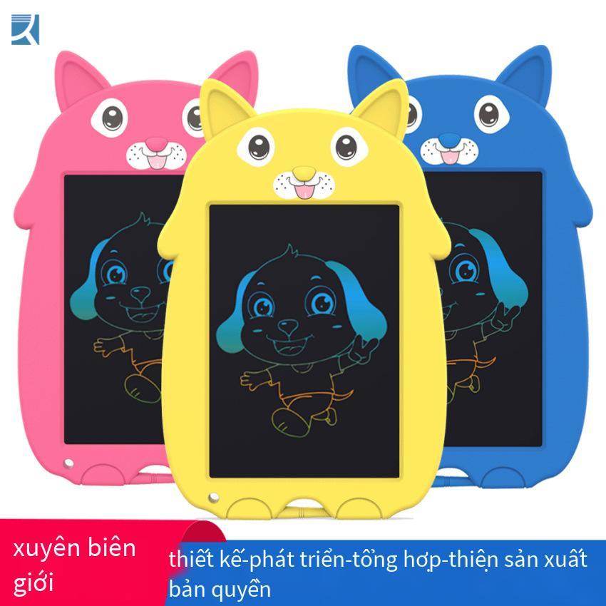Phong cách mới nhất của sinh viên phim hoạt hình LCD bảng vẽ tay bảng vẽ điện tử thông minh bảng viết LCD năng lượng ánh sáng của trẻ em màn hình màu bảng chữ viết tay