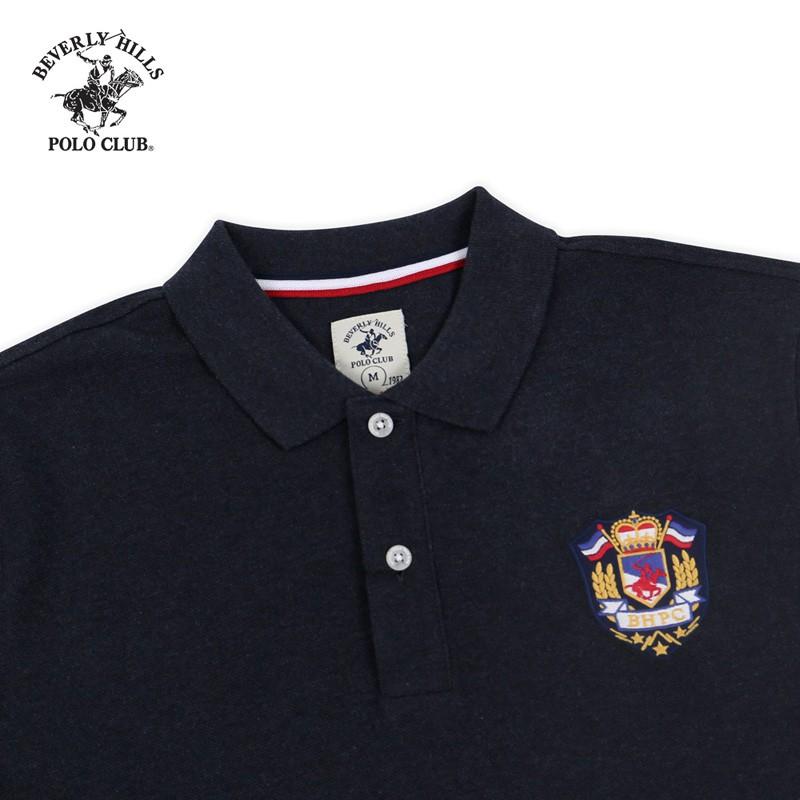 Áo polo ngắn tay Nam Beverly Hills Polo Club Regularfit 100% cotton Xanh PMRSS20TL070