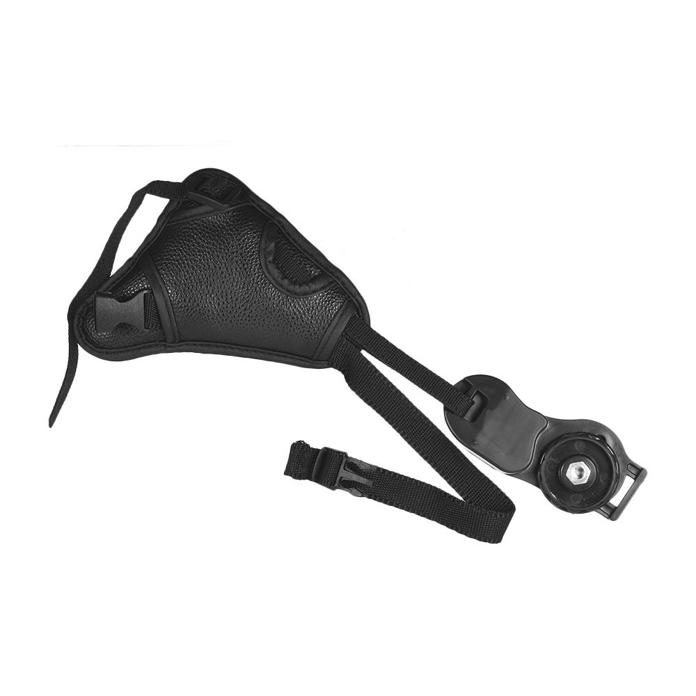 Máy ảnh da có đệm cổ tay Grip Dây đeo máy ảnh cho Canon / Nikon / Sony / Olympus Pentax / Fujifilm / DSLR