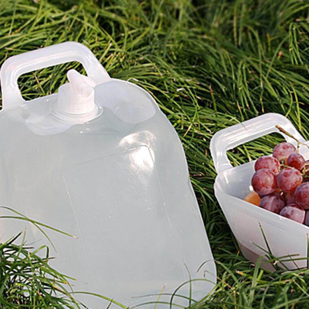 10L Water Pot Folding Bucket Fruit Wash Basin Outdoor
