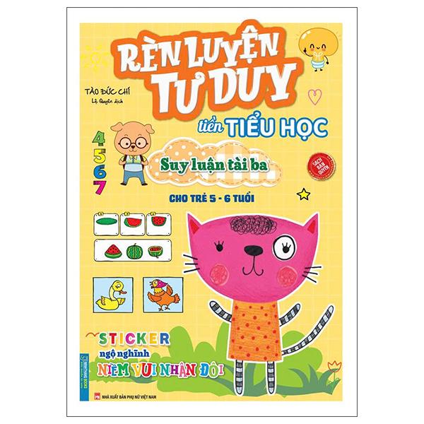 Sách - Rèn Luyện Tư Duy Tiền Tiểu Học - Suy Luận Tài Ba - Cho Trẻ 5-6 Tuổi