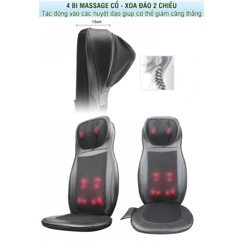 Ghế massage ô tô hồng ngoại Puli PL-802