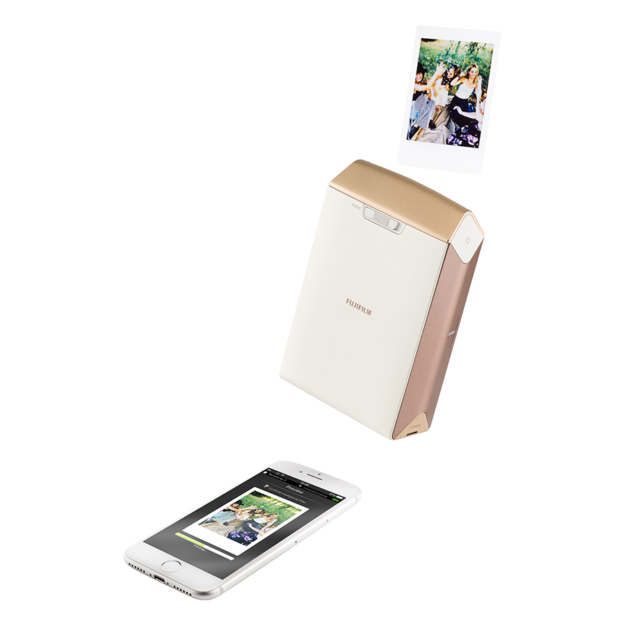 Máy In Ảnh Fujifilm INSTAX SHARE SP-2 - Gold - Hàng Chính Hãng